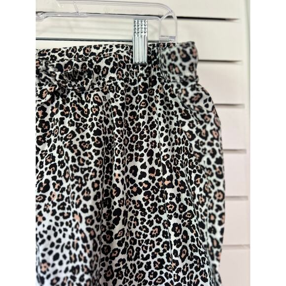 Victoria’s Secret Leopard Print Lounge Pajama Pants Drawstring Relaxed Size L‎ - Picture 3 of 9